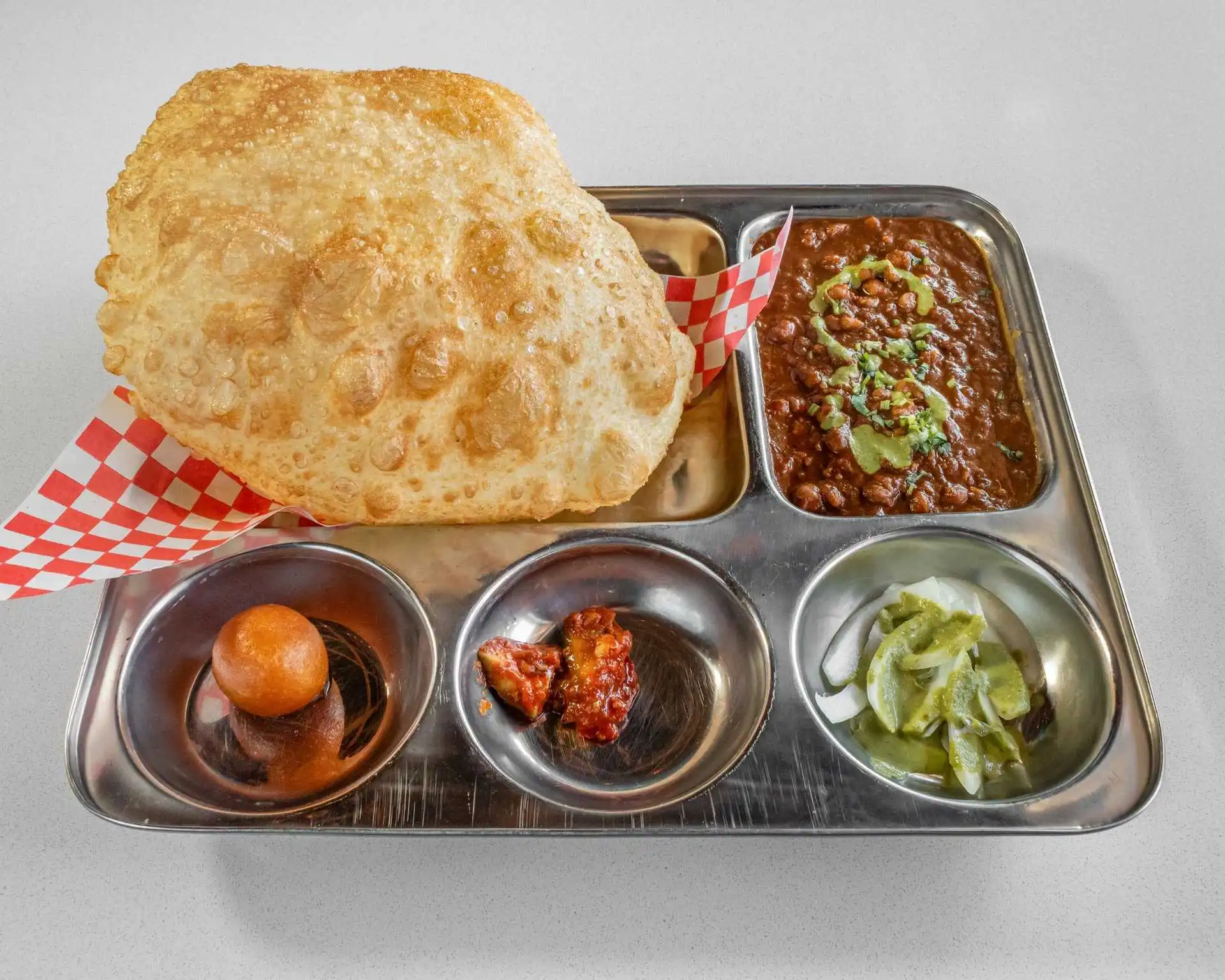 Chole Bhature at Virk Dhaba, Indian restaurant in London, Ontario